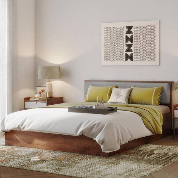 Wakefit Taurus Engineered Wood Queen Box Bed