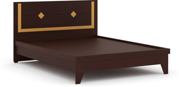 ELTOP Solic Engineered Wood Queen Bed
