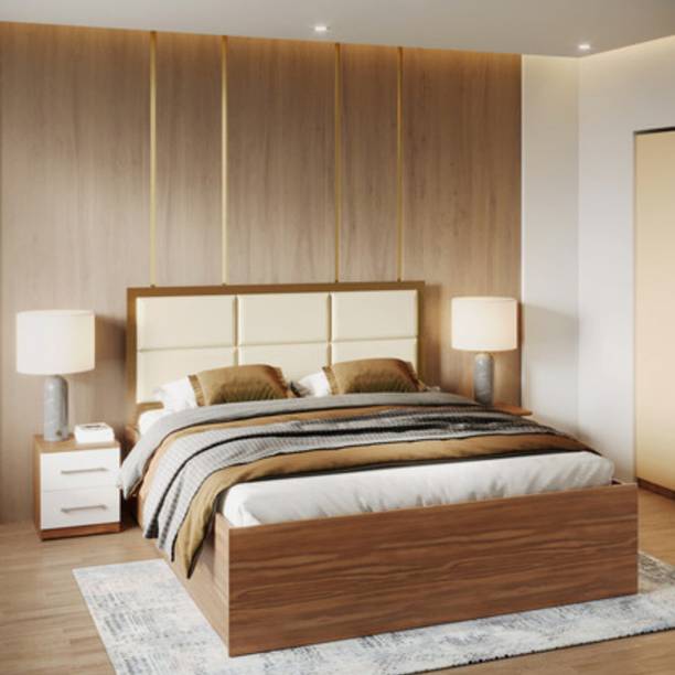 Godrej Interio Upmods Lind Engineered Wood Queen Box Bed