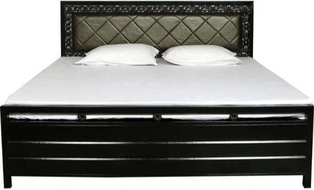 SoftSoul Furniture Metal Queen Hydraulic Bed