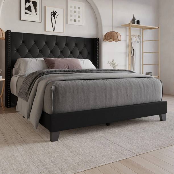 Mooncraft Solid Wood Queen Bed