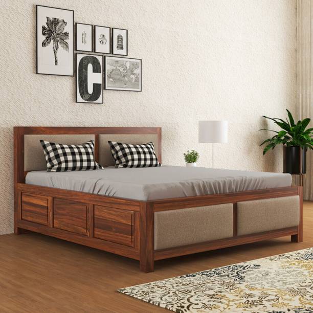 Shagun Arts Solid Wood King Box Bed