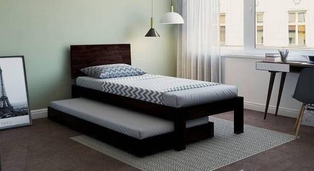 Ferrovilla Solid Wood Single Bed, 198.12 cm x 91.44 cm (6.5 ft x 3.0 ft)