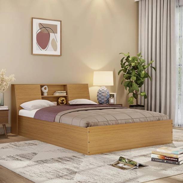 Wakefit Orion Engineered Wood Queen Box Bed