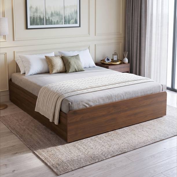 GUDSMITH BQC18P Engineered Wood Queen Box Bed, 186.8 cm x 157.5 cm (6.13 ft x 5.17 ft)