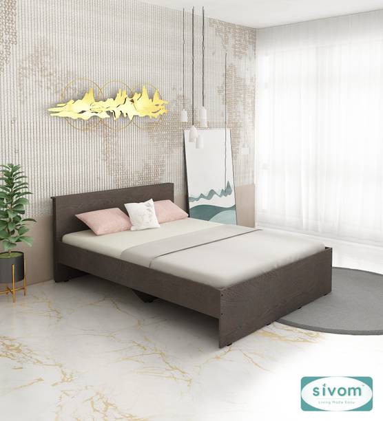 SIVOM Sleepy Bed without Storage Engineered Wood Queen Bed Engineered Wood Queen Bed
