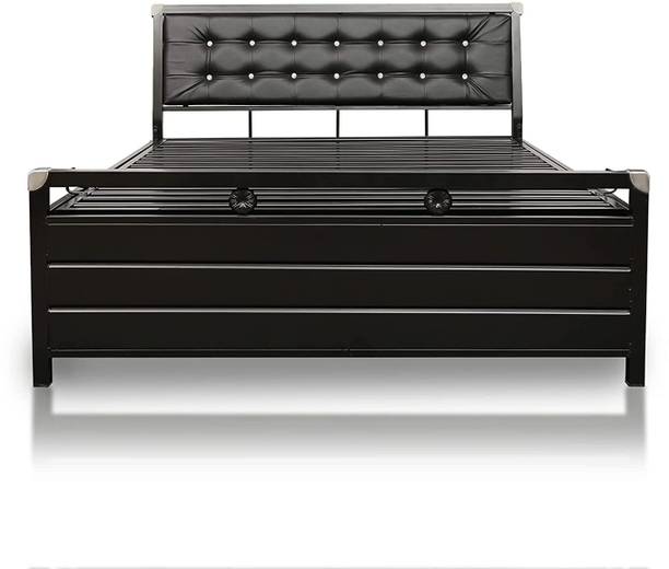 Zkazaa Furniture Metal King Hydraulic Bed
