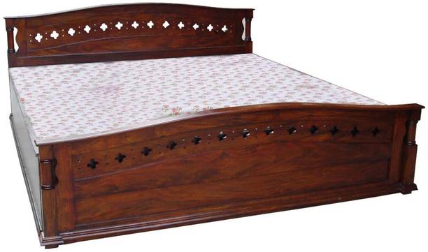 CHANDRA SHEKHAR EXPORTS Sheesham Solid Wood King Box Bed, 205 cm x 190 cm (6.73 ft x 6.23 ft)