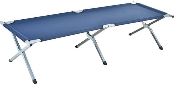 StayWay Long Folding Portable Metal Sleeping Hiking and Camping Bed Metal Single Bed