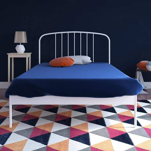 APRODZ Letitia Metal Queen Bed