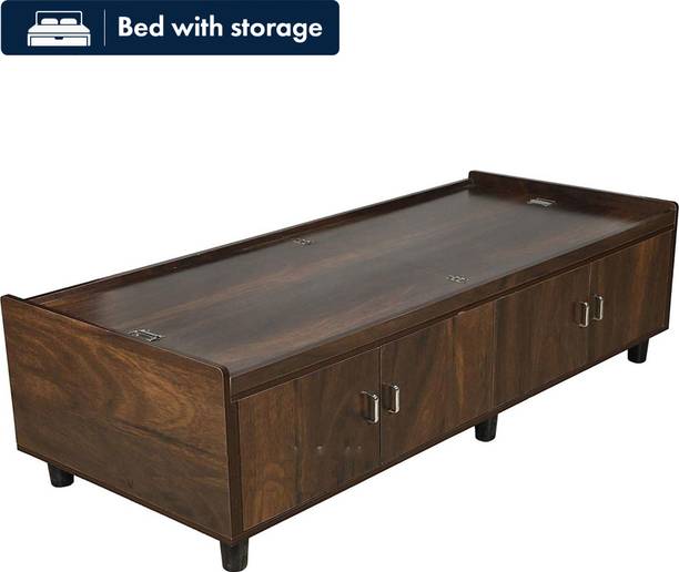 CASPIAN Deewan, Wooden Box Bed || Bed with Box Storage for Home Bedroom Engineered Wood Single Box Bed, 182.88 cm x 76 cm (6.0 ft x 2.49 ft)