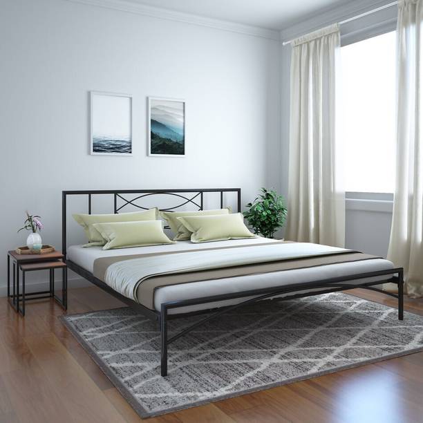 Nilkamal Ursa Metal King Bed