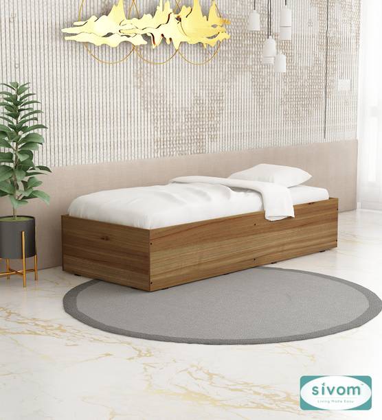 SIVOM IMPERIAL Multipurpose Diwan/Single Bed with Storage Engineered Wood Single Bed