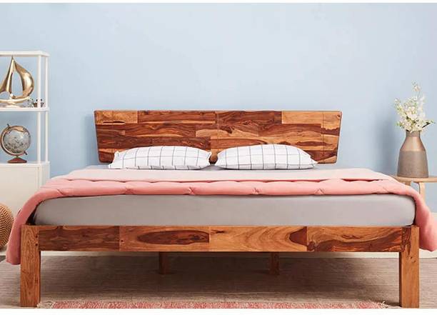 Wakefit Auriga Sheesham Solid Wood King Bed
