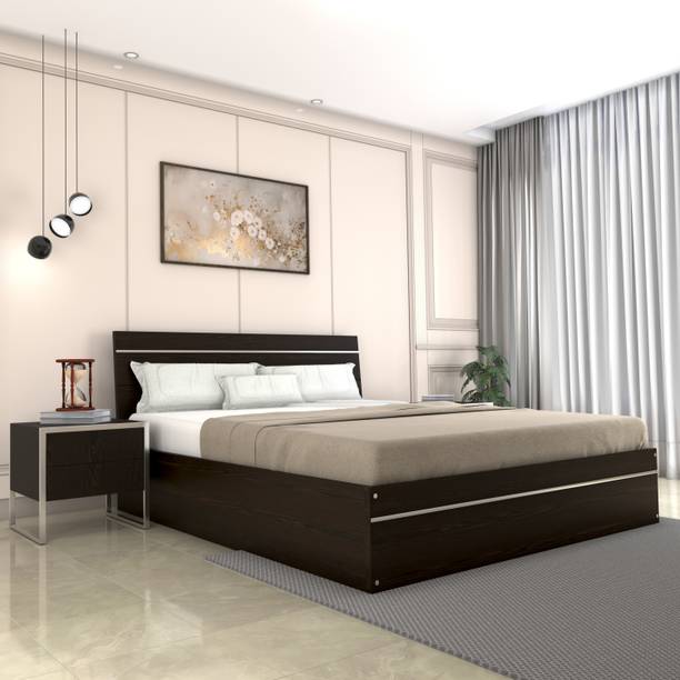 Flipkart Perfect Homes Birmingham Engineered Wood Queen Bed