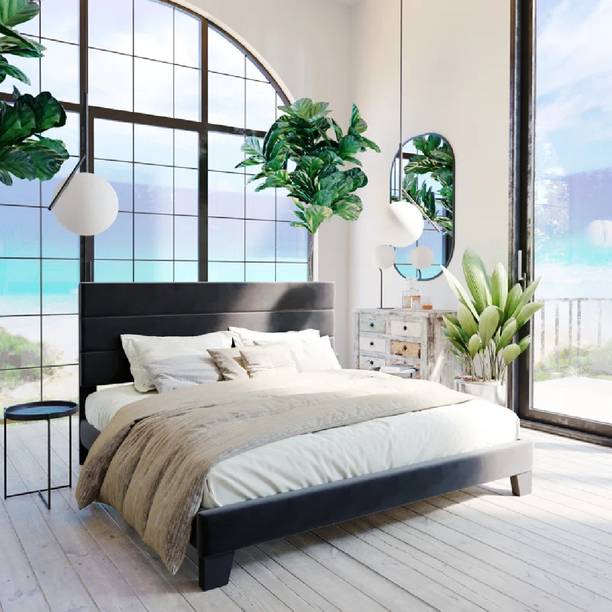 Mooncraft Solid Wood Queen Bed