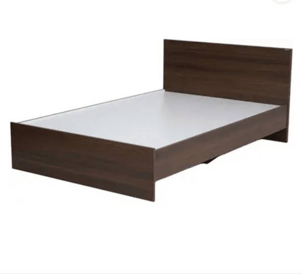 HeftyWoodTech Solid Wood Double Bed