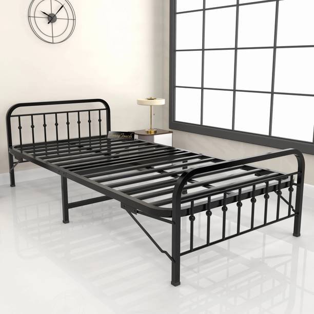 HoneyTouch Folding Bed | 2 Years Warranty | 3ft x 6ft | Metal Single Bed