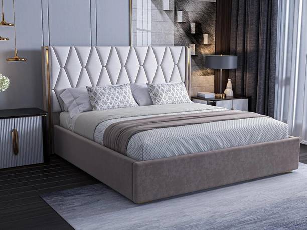 Deuba Solid Wood King Box Bed, 189 cm x 208 cm (6.2 ft x 6.82 ft)
