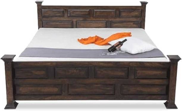 Luxeloom Solid Wood Queen Bed