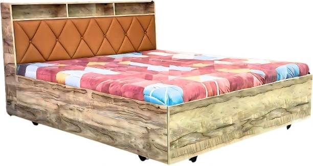 Greatwood Engineered Wood Double Box Bed