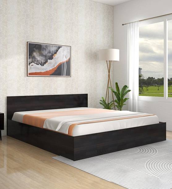 Mintwud from Pepperfry Ren King Bed/Cot/Palaung with Storage For Bedroom/Home Engineered Wood King Box Bed
