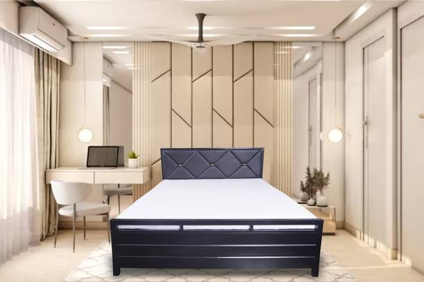 SoftSoul FURNITURE Metal Single Hydraulic Bed