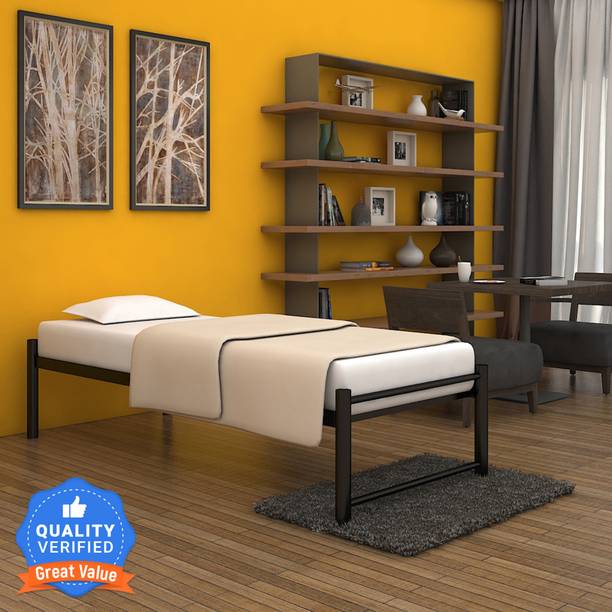 FurnitureKraft Osaka Metal Single Bed