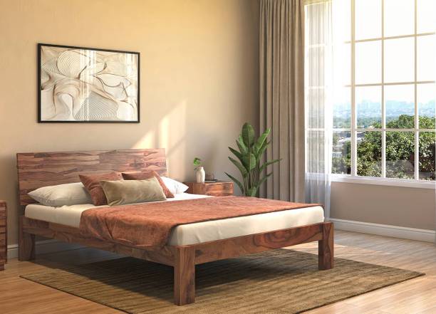 mp enterprises Boston Solid Wood Queen Bed
