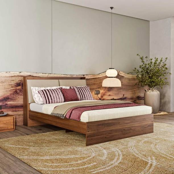 Wakefit Mars Engineered Wood Queen Bed, 220 cm x 160 cm (7.22 ft x 5.25 ft)