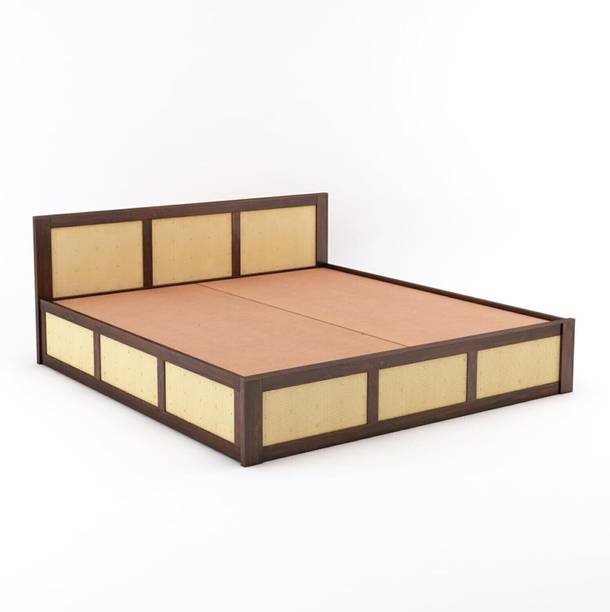 SAVITRIDECOR Sheesham Wood Bed For Bedroom/Wooden Cot/Palaung/Bed With Box Storage For Home Solid Wood King Box Bed
