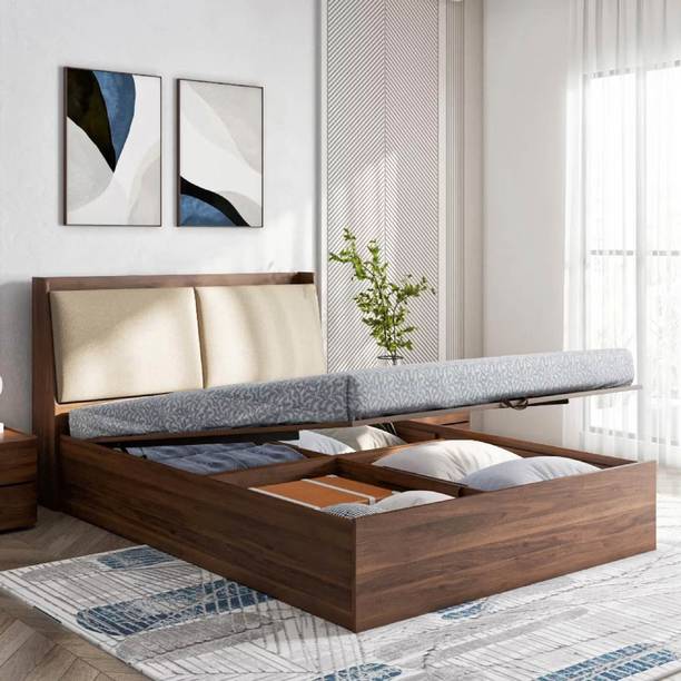 Wakefit Mars Engineered Wood Queen Hydraulic Bed, 220 cm x 160 cm (7.22 ft x 5.25 ft)
