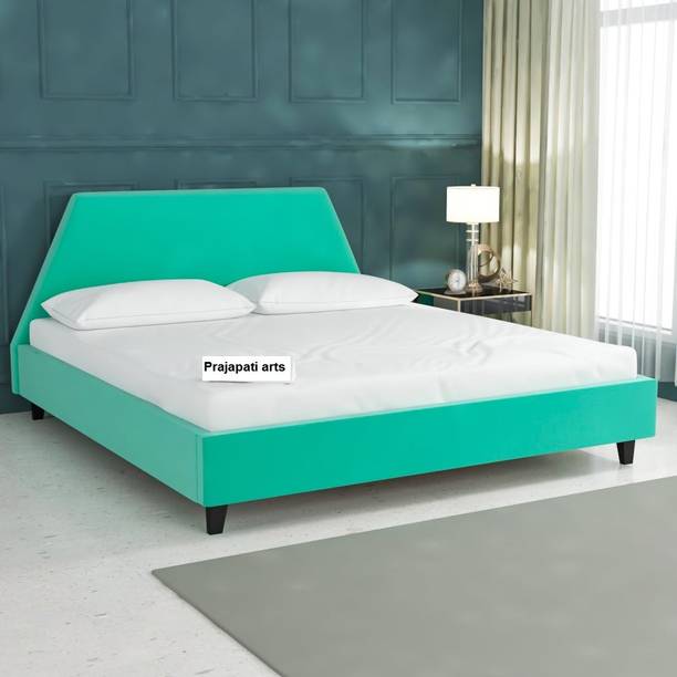 Prajapati arts Modern Home Furniture | Bed for Living Room, Bedroom Furniture Engineered Wood Queen Bed