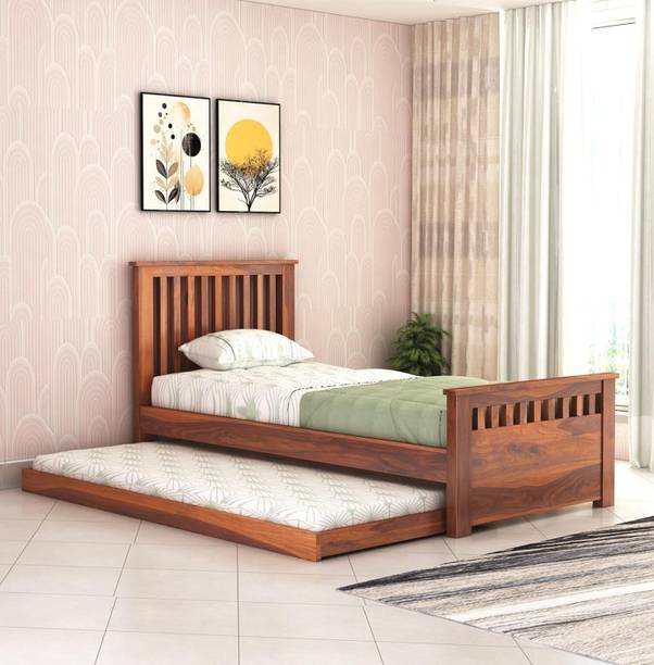 Ferrovilla Solid Wood Single Bed, 36 cm x 78 cm (1.18 ft x 2.56 ft)