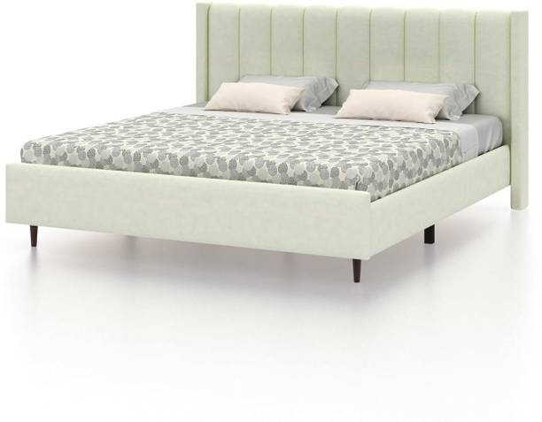 Ganpati Arts Plywood Emperor Queen Bed/Cot/Wooden Bed Without Storage For Bedroom Engineered Wood Queen Bed
