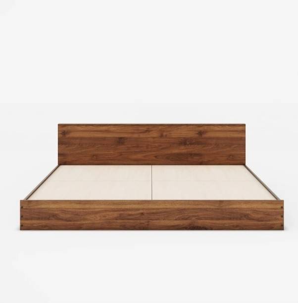NEETU Solid Wood Double Bed, 210 cm x 187 cm (6.89 ft x 6.14 ft)