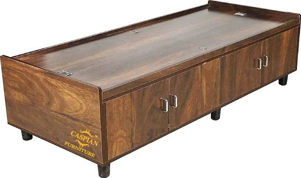 CASPIAN Deewan, Wooden Box Bed || Bed with Box Storage for Home Bedroom Engineered Wood Single Box Bed