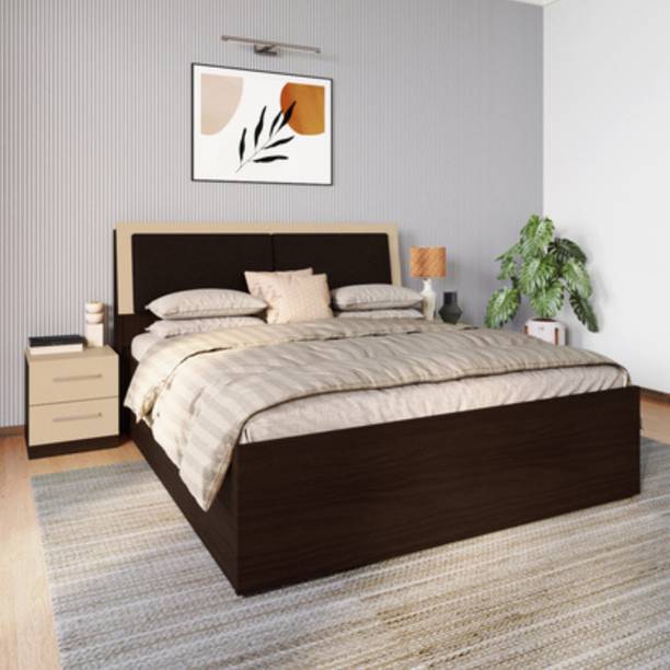 Godrej Interio Upmods Stash Engineered Wood Queen Box Bed