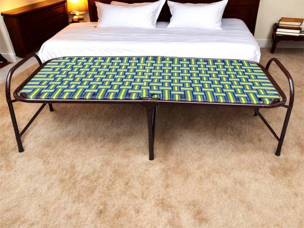 RAMB Double Pipe Folding Bed 2.5 & 5 FEET Special size Metal Single Bed