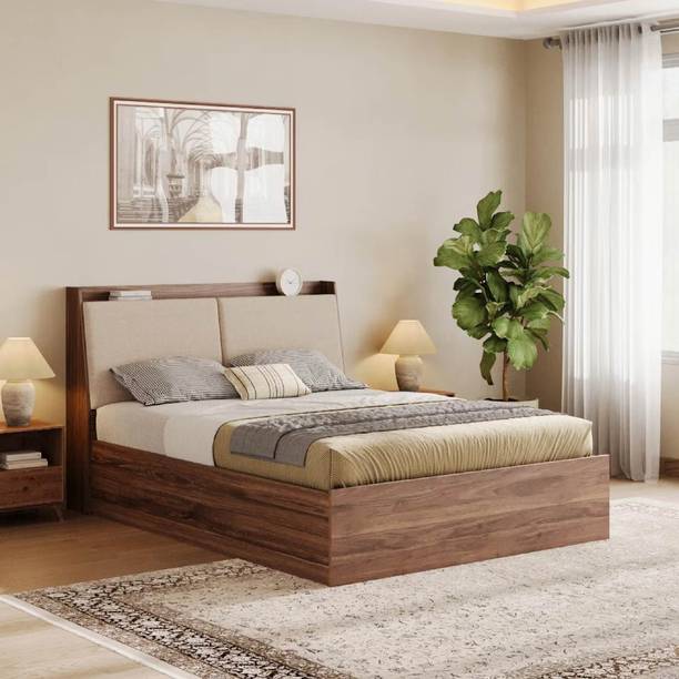 Wakefit Mars Engineered Wood Queen Box Bed, 220 cm x 160 cm (7.22 ft x 5.25 ft)