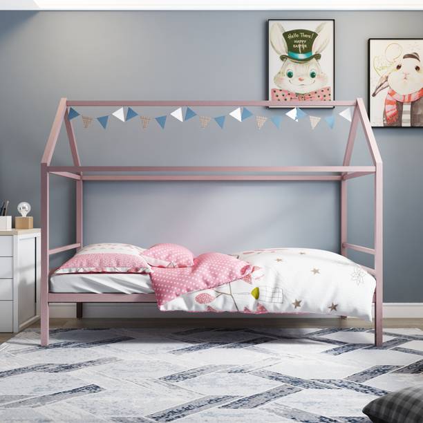 homdec Pictor kids Metal Single Bed