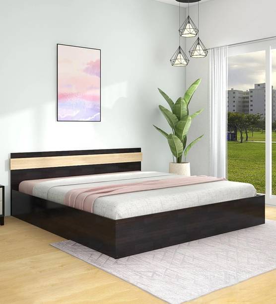 Mintwud from Pepperfry Joben Queen Bed/Cot/Palaung with Box Storage For Bedroom/Home Engineered Wood Queen Box Bed
