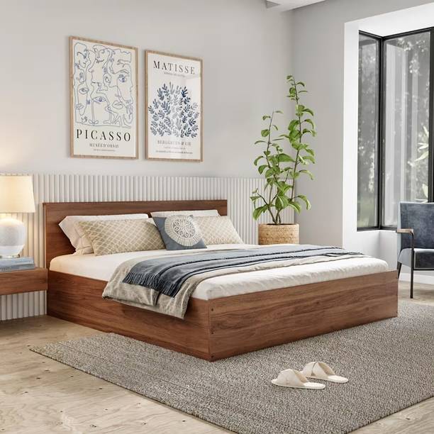 Wakefit Taurus Engineered Wood King Box Bed