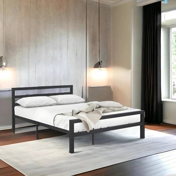 universefurniture Square Jaale Folding Metal Double Bed