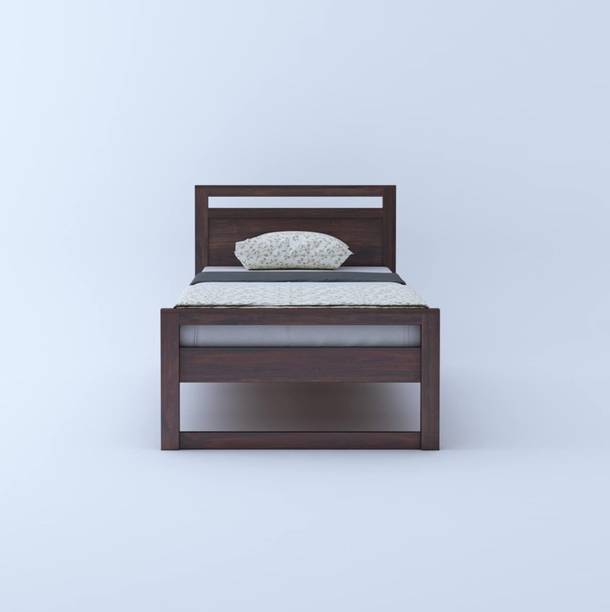 Utkarsh Premium Sheesham Wooden Palang and Bed for Bedroom Furniture {Without Mattress} Solid Wood Single Bed