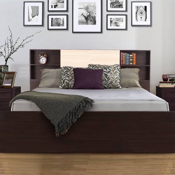 Hometown Engineered Wood King Box Bed, 2175 mm x 1900 mm (71.36 ft x 62.34 ft)