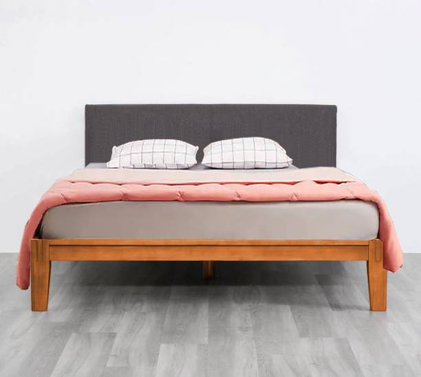 APRODZ Solid Wood King Bed