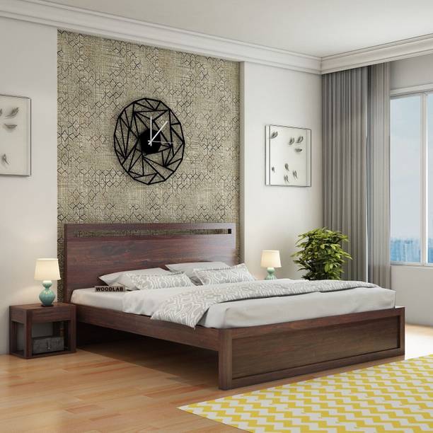 WOODENJOY Sheesham Wood King Bed/Wooden Cot/Wooden Bed Without Storage Bed For Bedroom Solid Wood King Bed