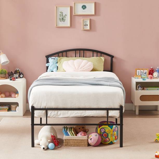 Vibrant Interior MOREHOUSE (6x3) Metal Single Bed