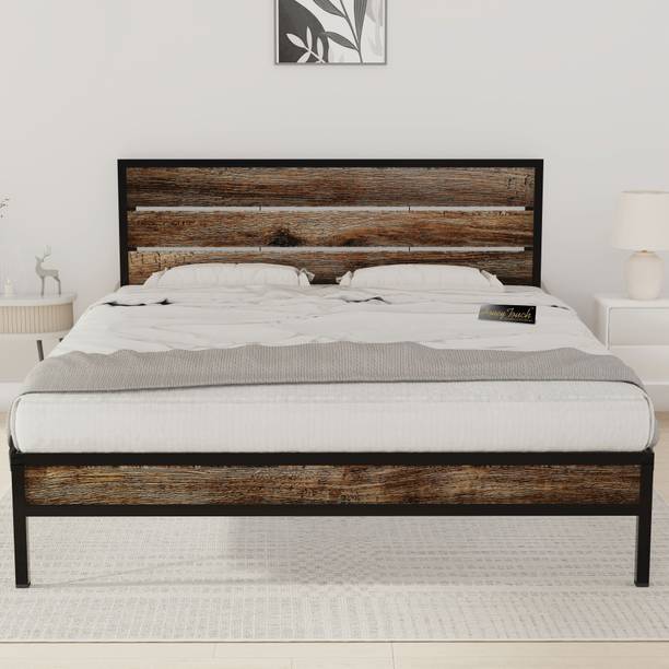 HoneyTouch Metal Queen Bed